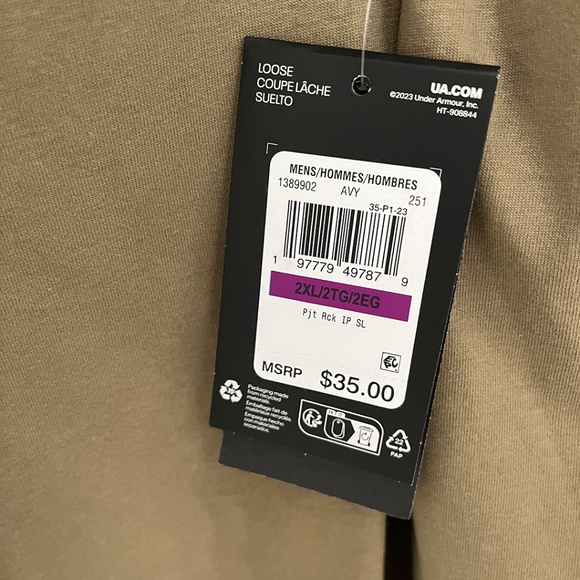 NWT Under Armour Project Rock Men’s Sleeveless Shirt XXL - Picture 9 of 13